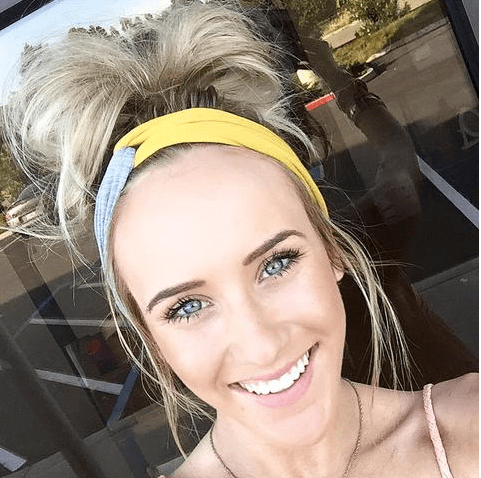 Turband Headband with Mess Bun Hair Tutorial