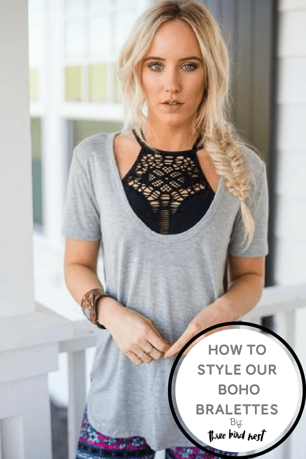 How to Style Bralettes Three Different Ways