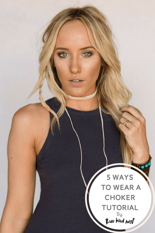 5 Ways To Wear A Choker Tutorial