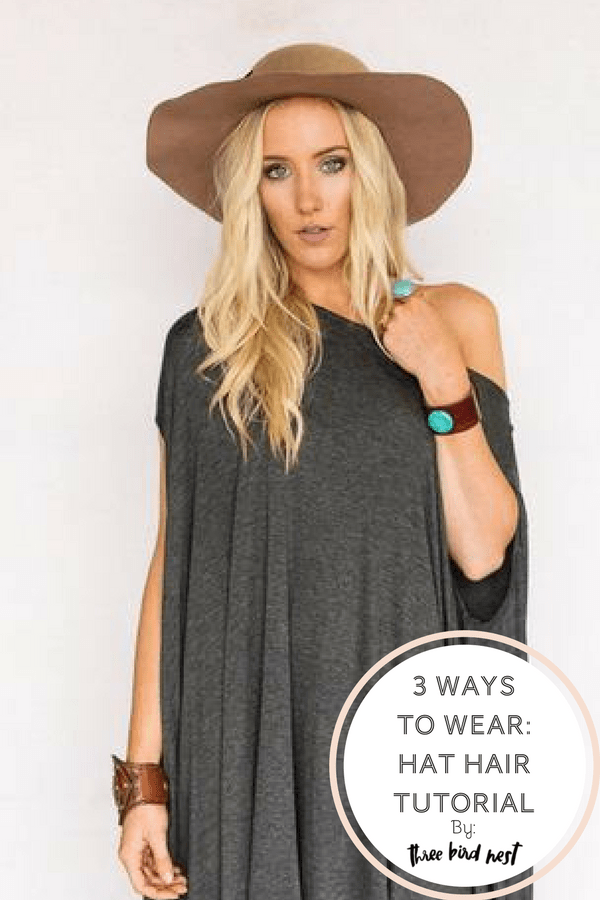 3 Ways To Wear: Hat Hair DIY Tutorial