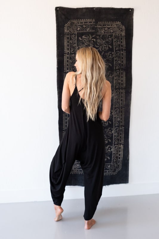 3BN The Perfect Harem Jumpsuit - Black  |  CORE  - Three Bird Nest