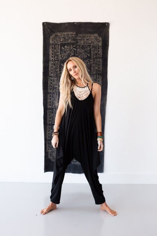 3BN The Perfect Harem Jumpsuit - Black  |  CORE  - Three Bird Nest